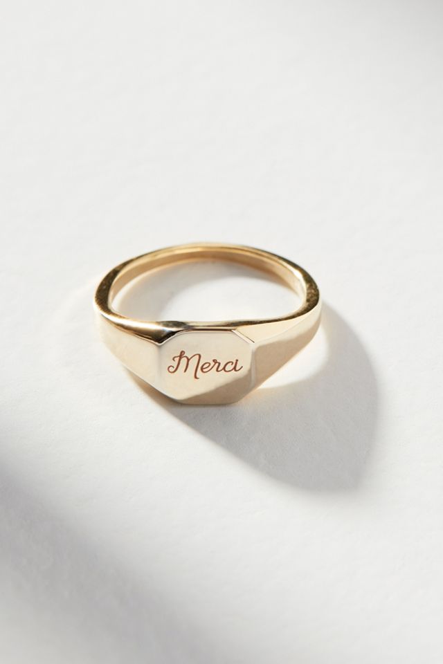 Sweet Nothings Signet Ring #3