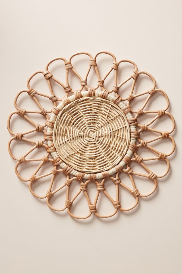 Penelope Rattan Placemat #1