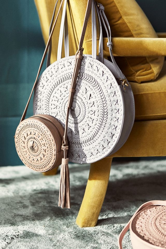 Woven Mini Circle Bag #3