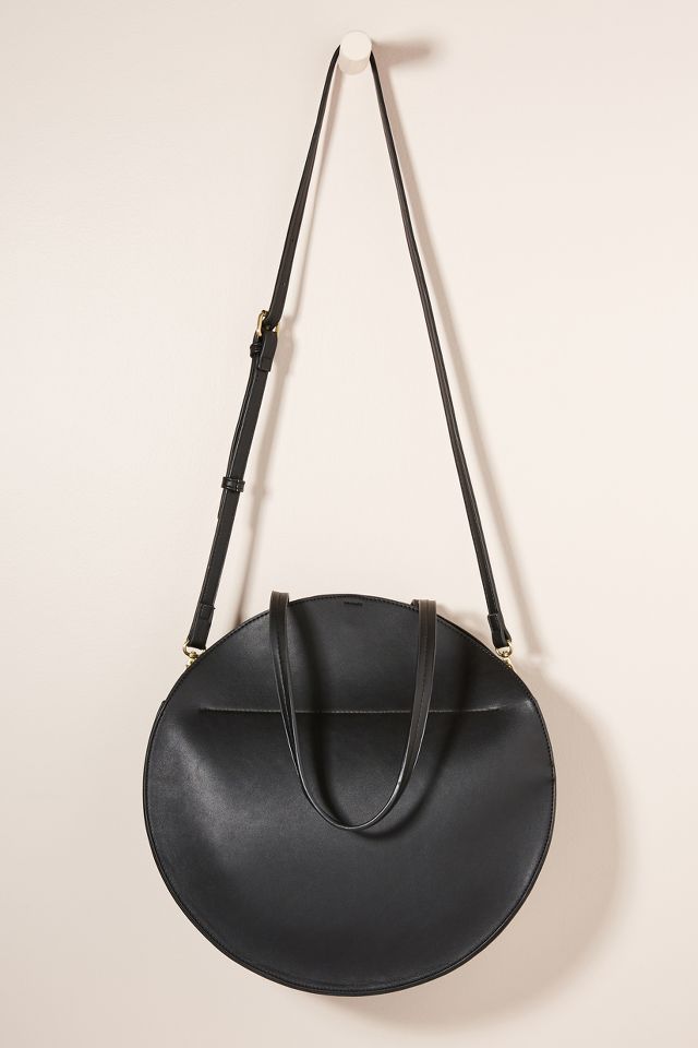 Kelsey woven store circle bag