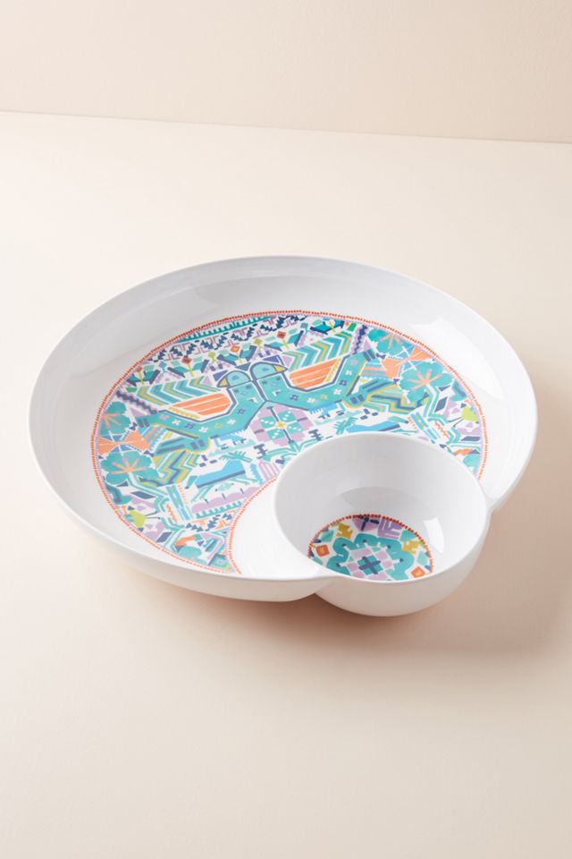 Hailee Melamine Chip & Dip #1