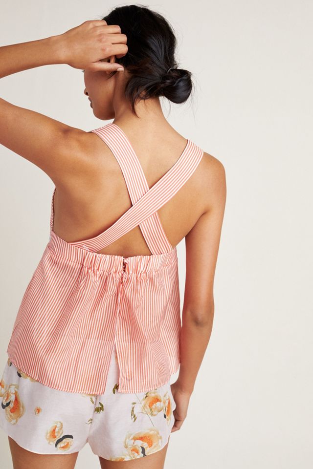 Comfit Striped Sleep Top #1