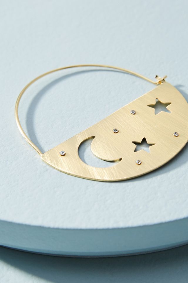 Stargazer Demi Hoop Earrings #1