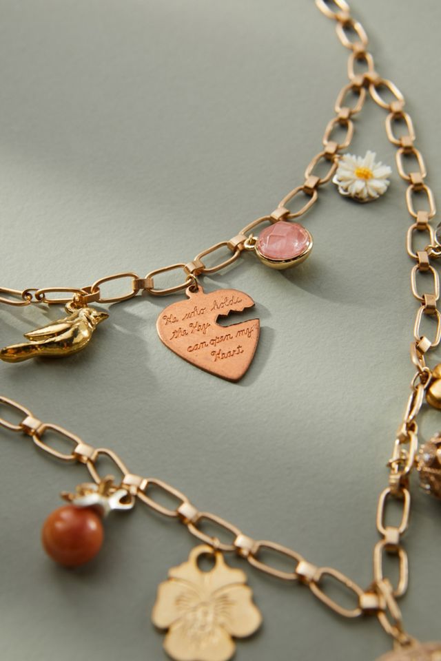 Key to My Heart Charm Necklace #1