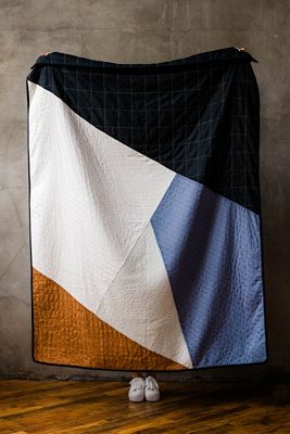 Anchal Project Multi-Check Quilt Throw Collection