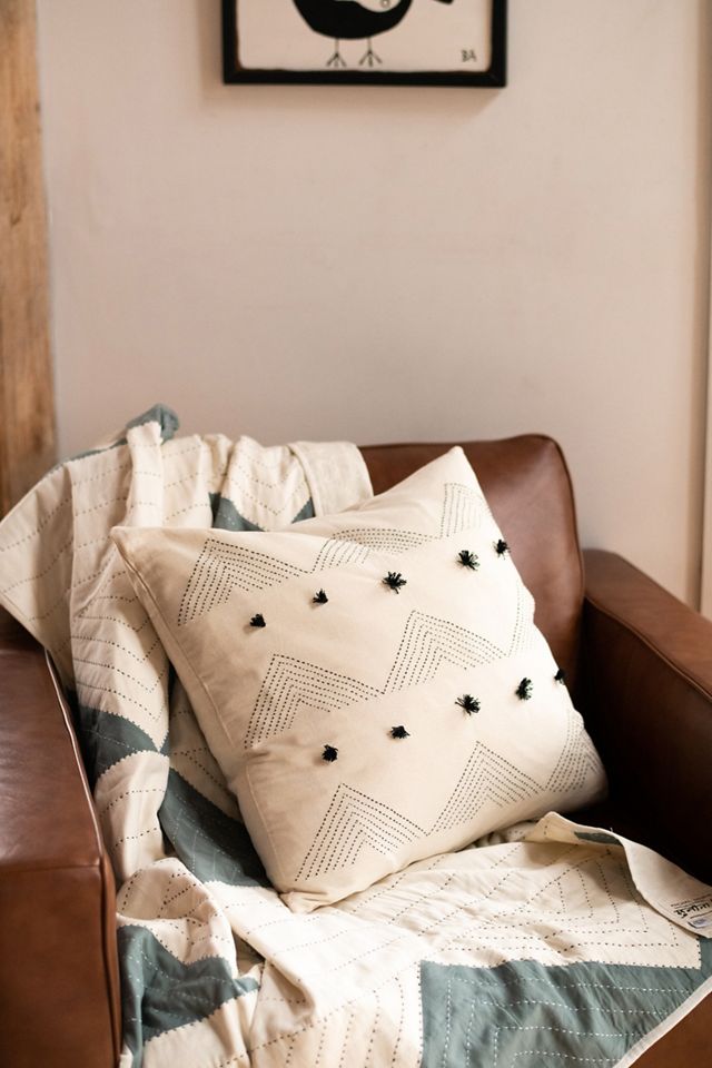 Anchal Triangle Toss Pillow #4