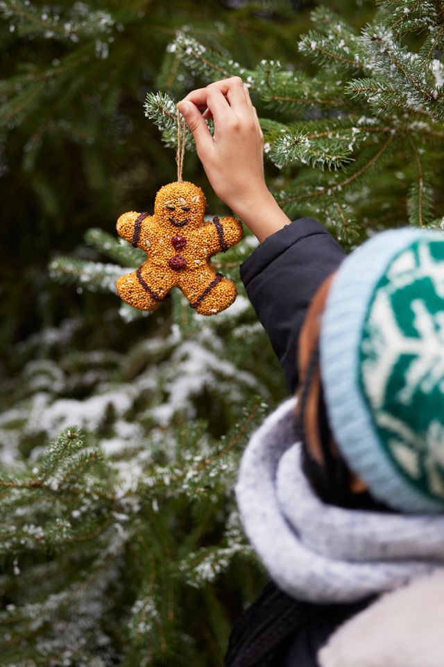 Bird Seed Gingerbread Men, Set of 3 #2