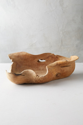 Terrain Teak Bowl