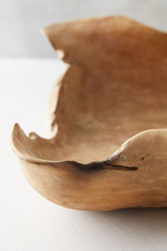 Extra Large Teak Bowl #2