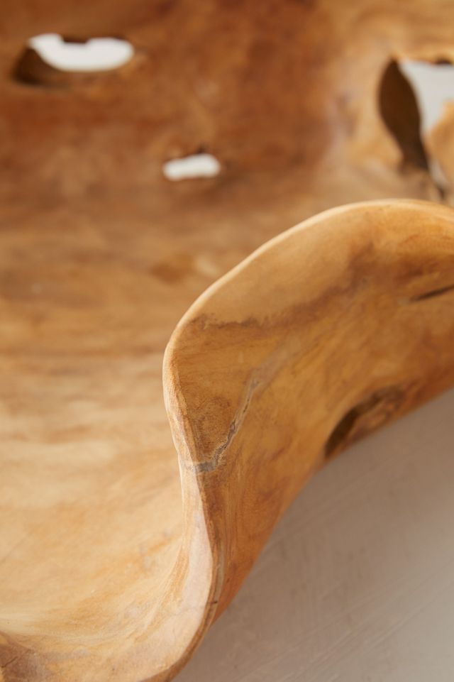 Extra Large Teak Bowl #3