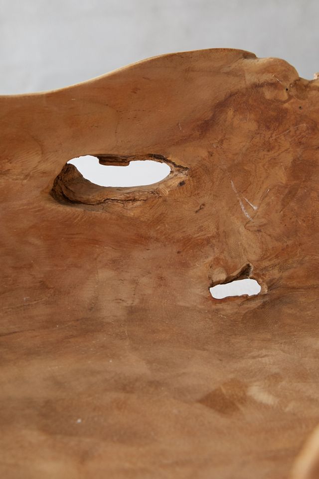 Extra Large Teak Bowl #4