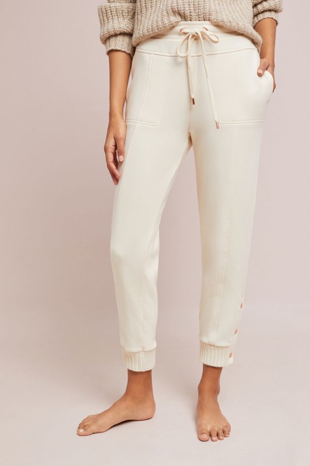 Terry Cropped Joggers #1