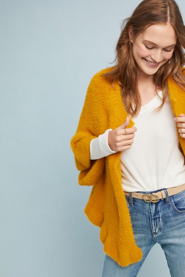 Marigold Ruffled Kimono #1