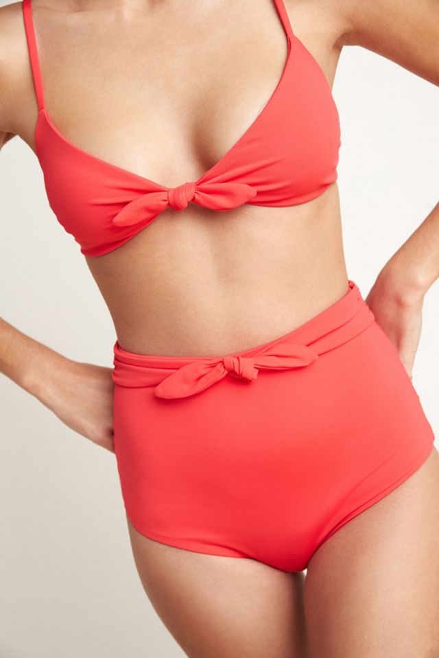 Mara Hoffman Jay High-Waisted Bikini Bottoms #2