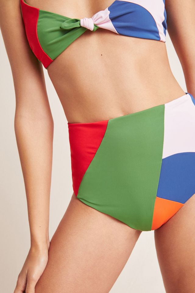 Mara Hoffman Lydia High-Waisted Bikini Bottoms #2