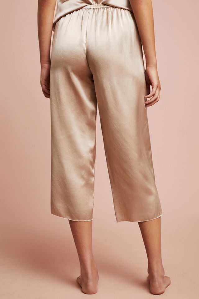 Samantha Chang Classic Silk Sleep Pants #1