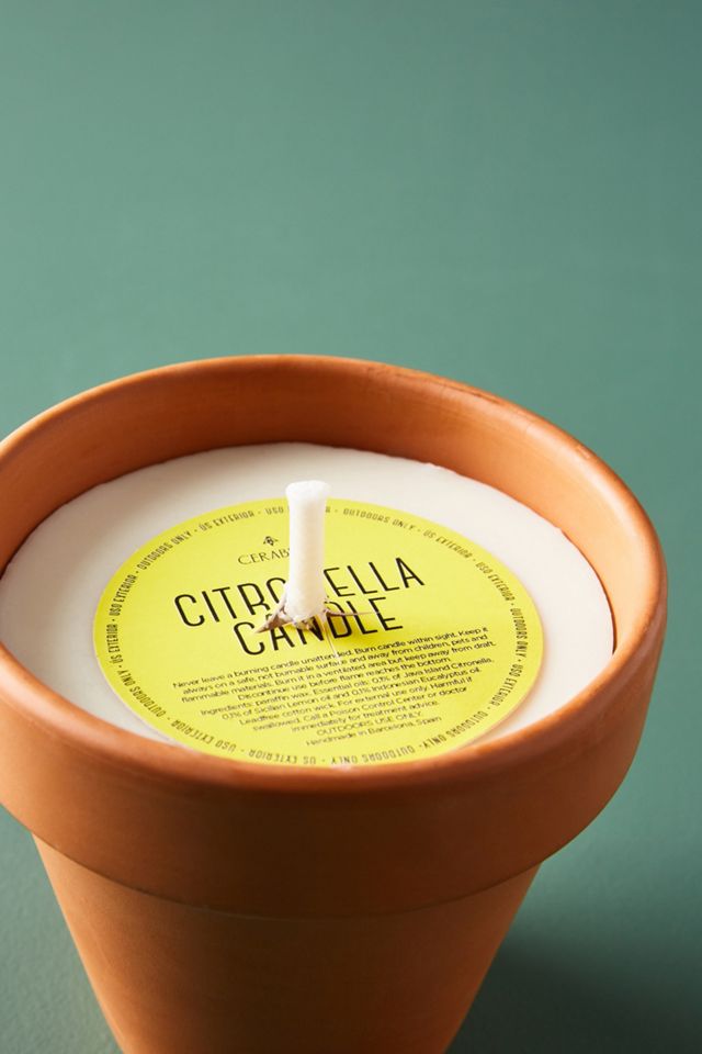 Cerabella Terracotta Citronella Candle #1
