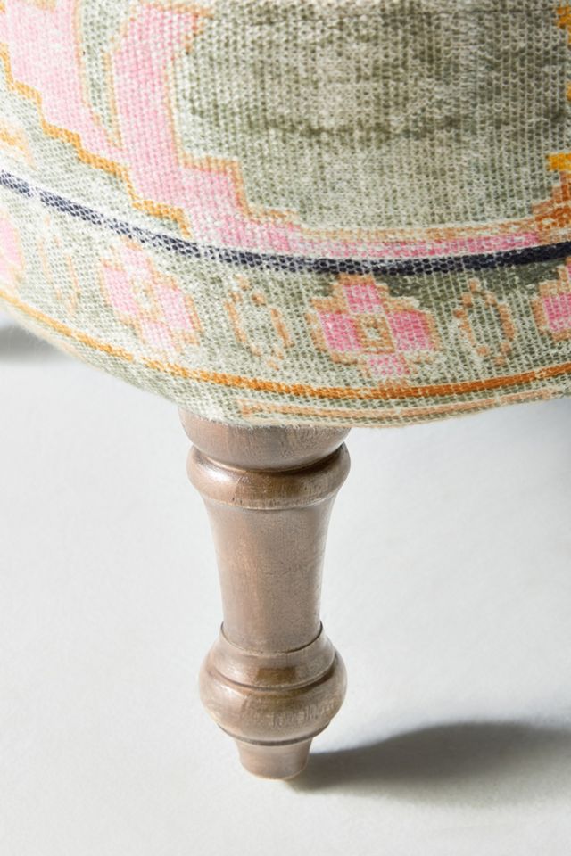 Rug-Printed Simon Accent Chair #4