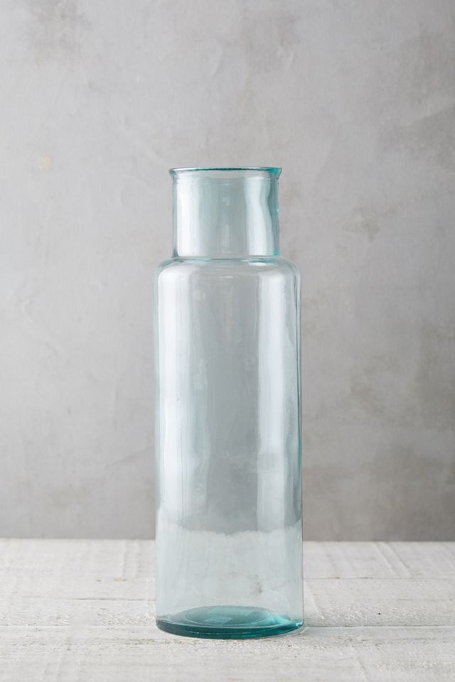 Glass Squared Cylinder Vase #1