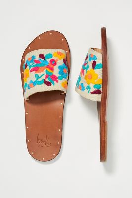 Beek Lovebird Slide Sandals Anthropologie