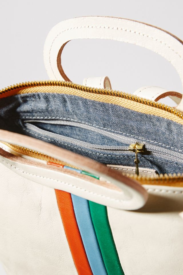 Clare V. Marcelle Striped Backpack #2