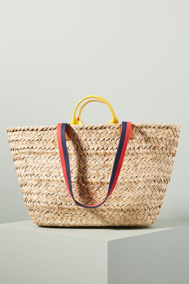 Clare V. Woven Le Big Sac Tote Bag #1