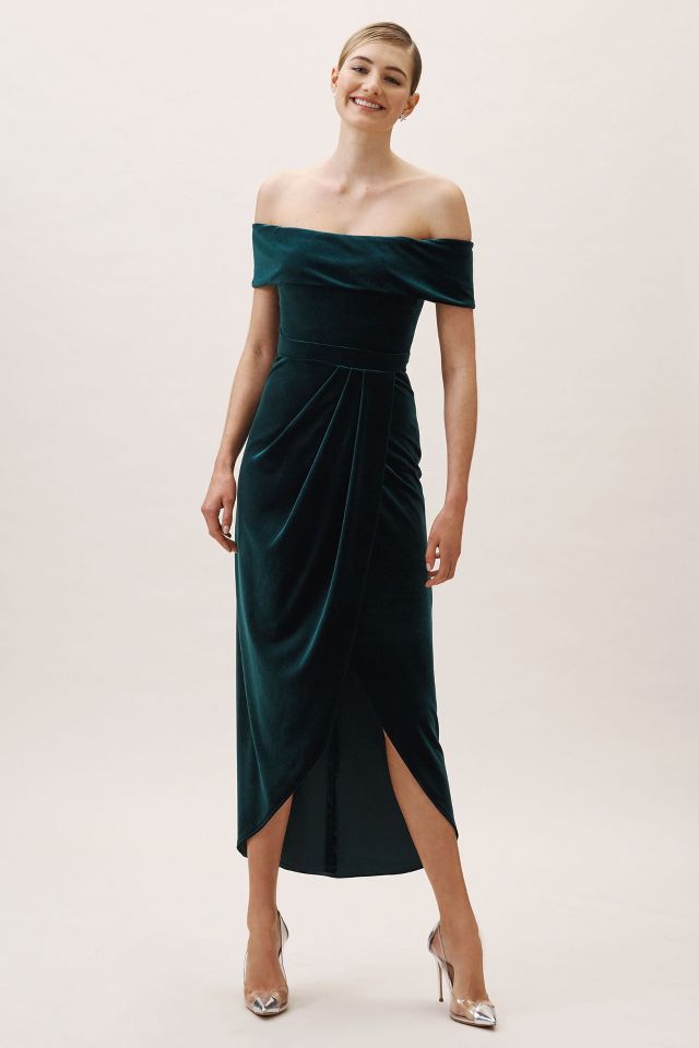 Bhldn store velvet dress