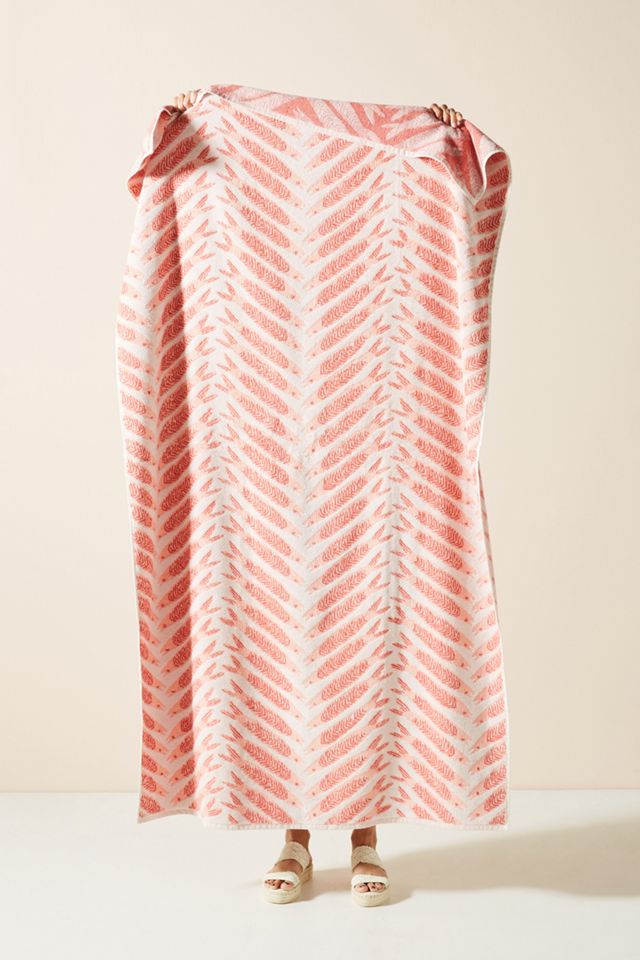 Emily Isabella Herringbone Beach Towel #2