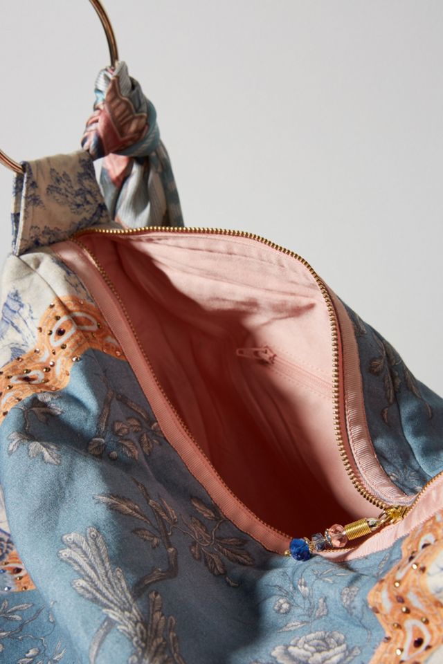 Camilla Springtime Ring-Handled Silk Pouch #2