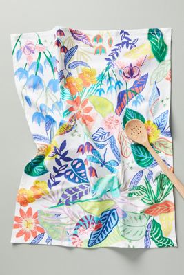 Tropical Dish Towel