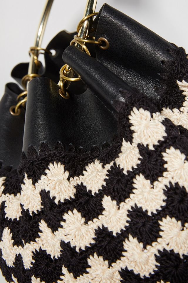 Rachel Comey Crocheted Ring Handle Tote Bag #2