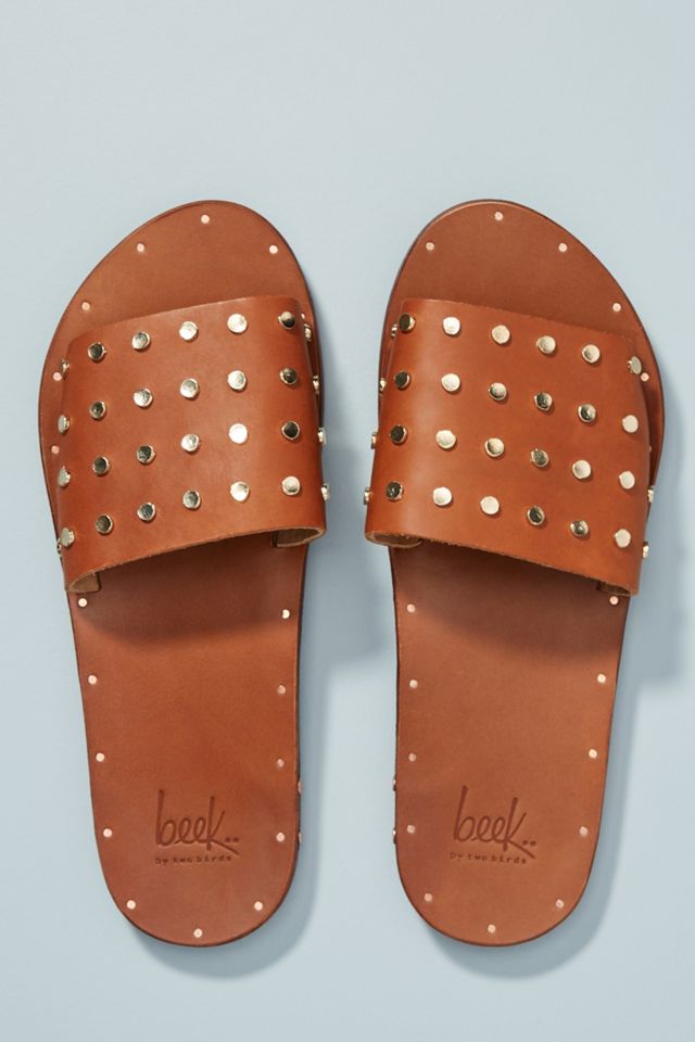 Beek Lovebird Studded Slide Sandals #1