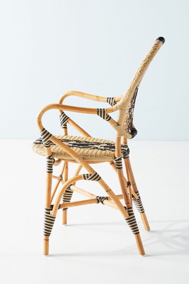 Capri Striped Indoor/Outdoor Bistro Chair #3