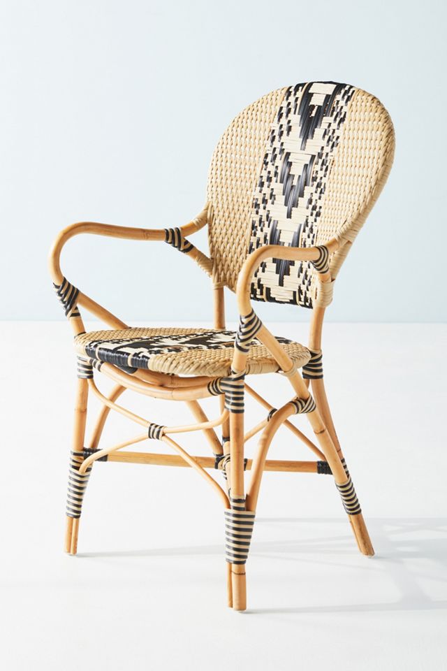 Capri Striped Indoor/Outdoor Bistro Chair #1