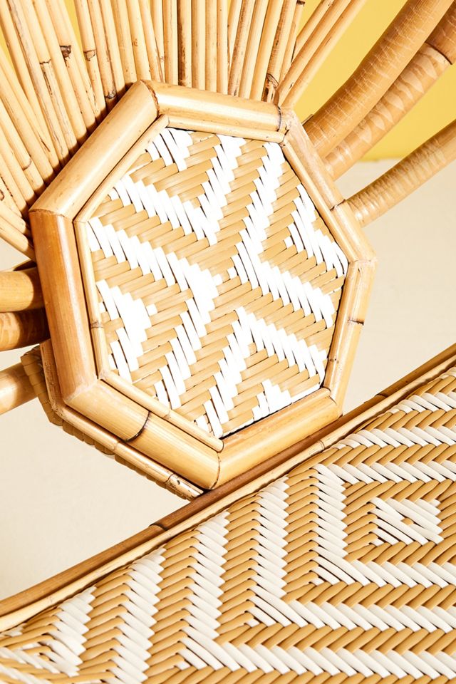 Justina Blakeney Peacock Rattan Chair #6