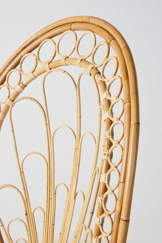 Justina Blakeney Peacock Rattan Chair #5