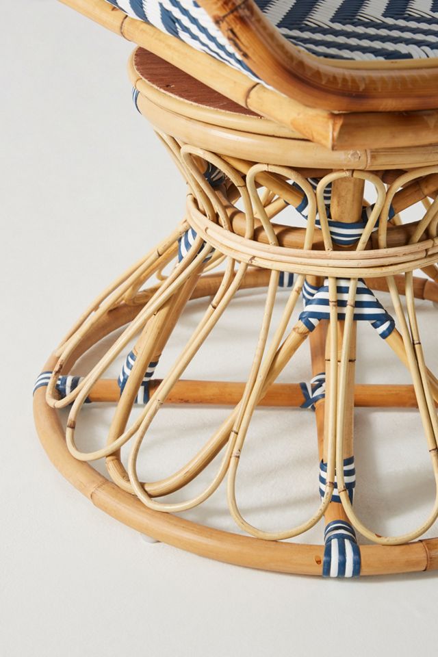 Justina Blakeney Peacock Rattan Chair #8