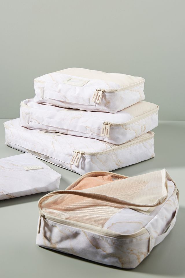 Calpak marble store packing cubes