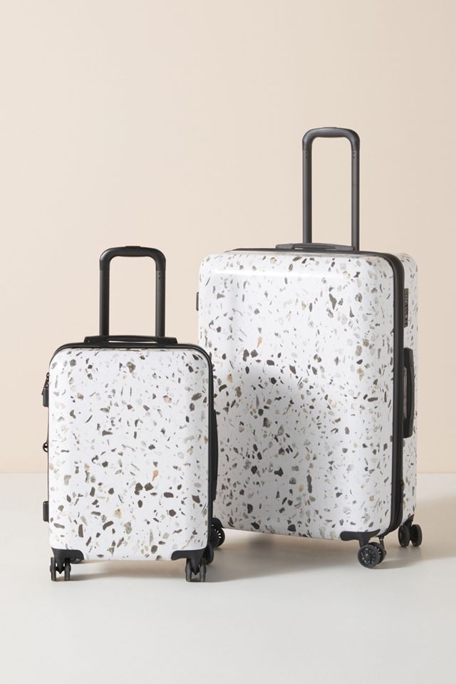 CALPAK Marble 2-Piece Luggage Set Anthropologie
