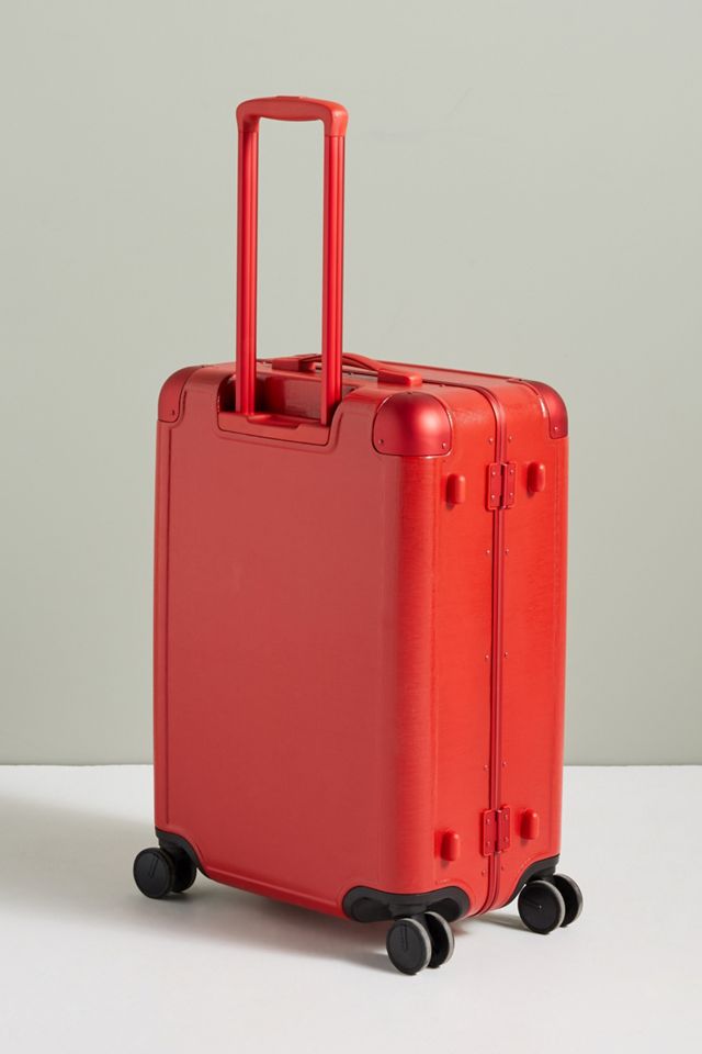 Metallic Red Calpak Red Trolley Bag It Metalik Suitcase Ambeur