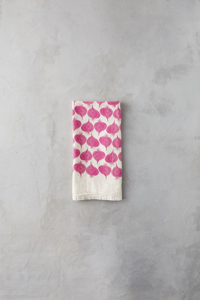 Red Onion Dish Towel