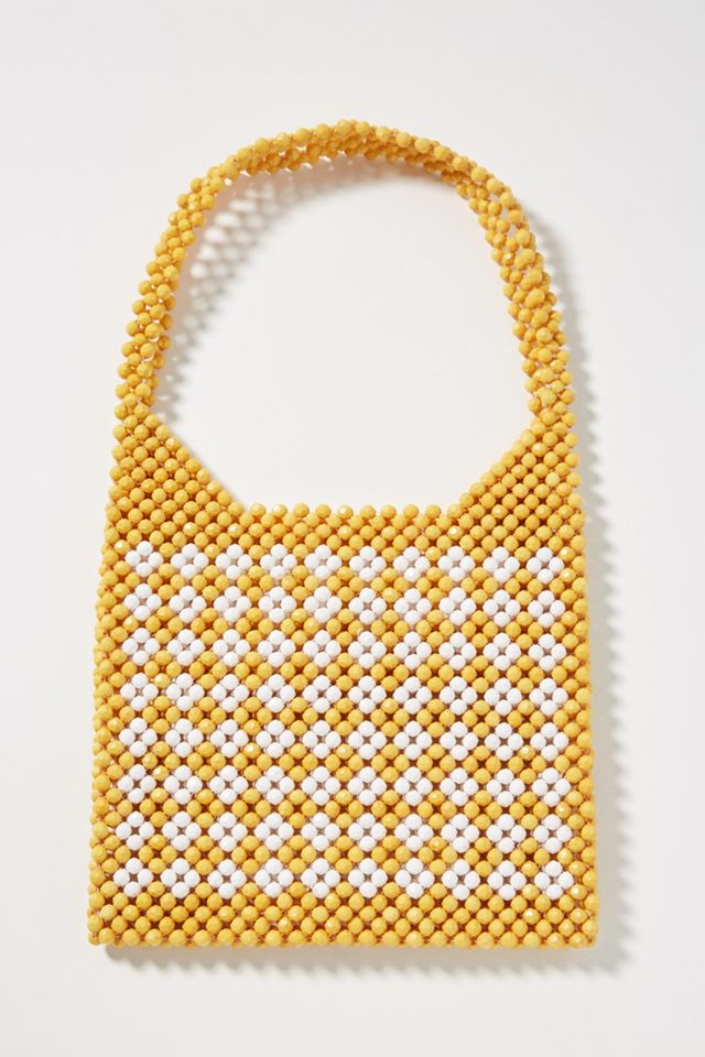 Loeffler Randall Beaded Mini Slouchy Tote Bag #1