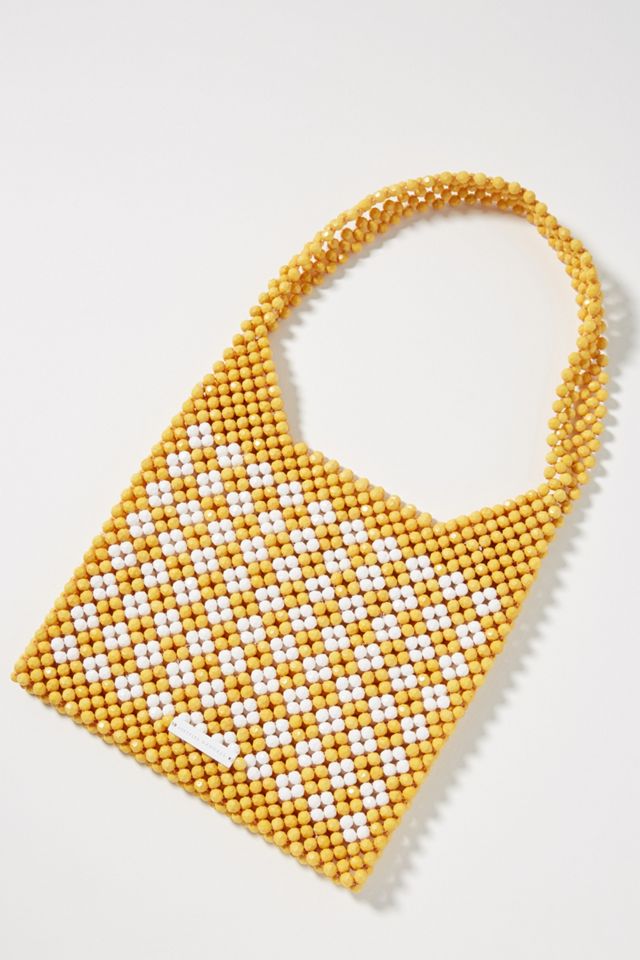 Loeffler Randall Beaded Mini Slouchy Tote Bag