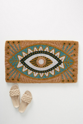 Paillasson Spirit Eye en Blue chez - Anthropologie - Modalova
