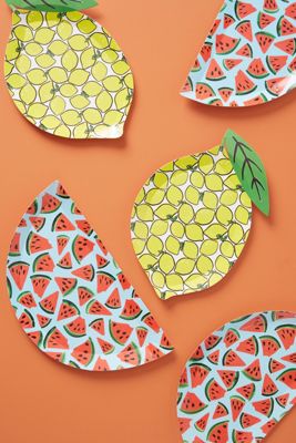 Colloquial Paper Plates, Set of 12