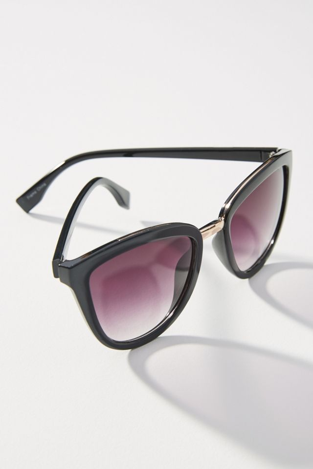 Fiona Cat-Eye Sunglasses | Anthropologie display picture 1