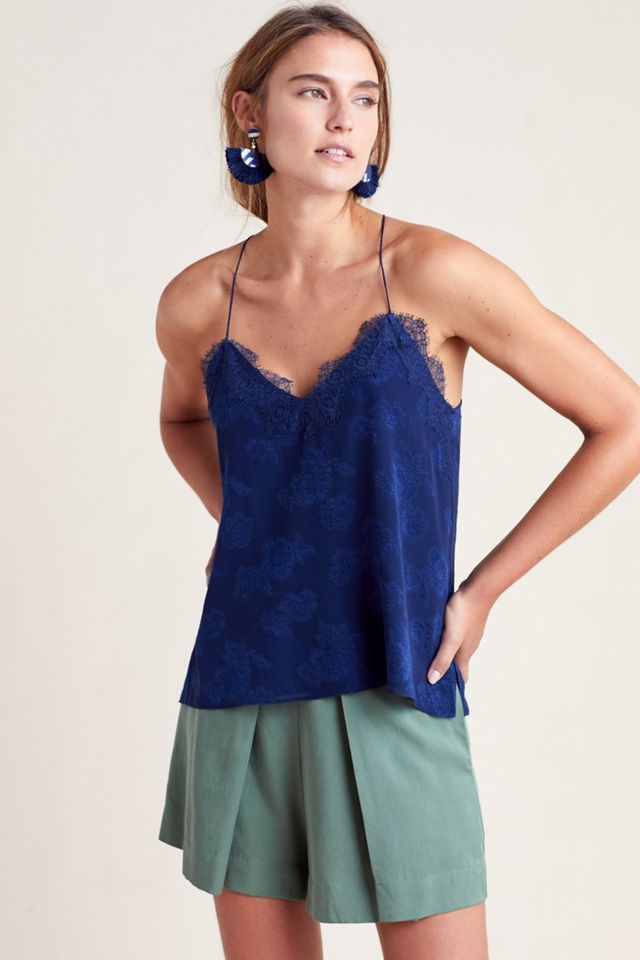 Jacquard Silk Cami #3
