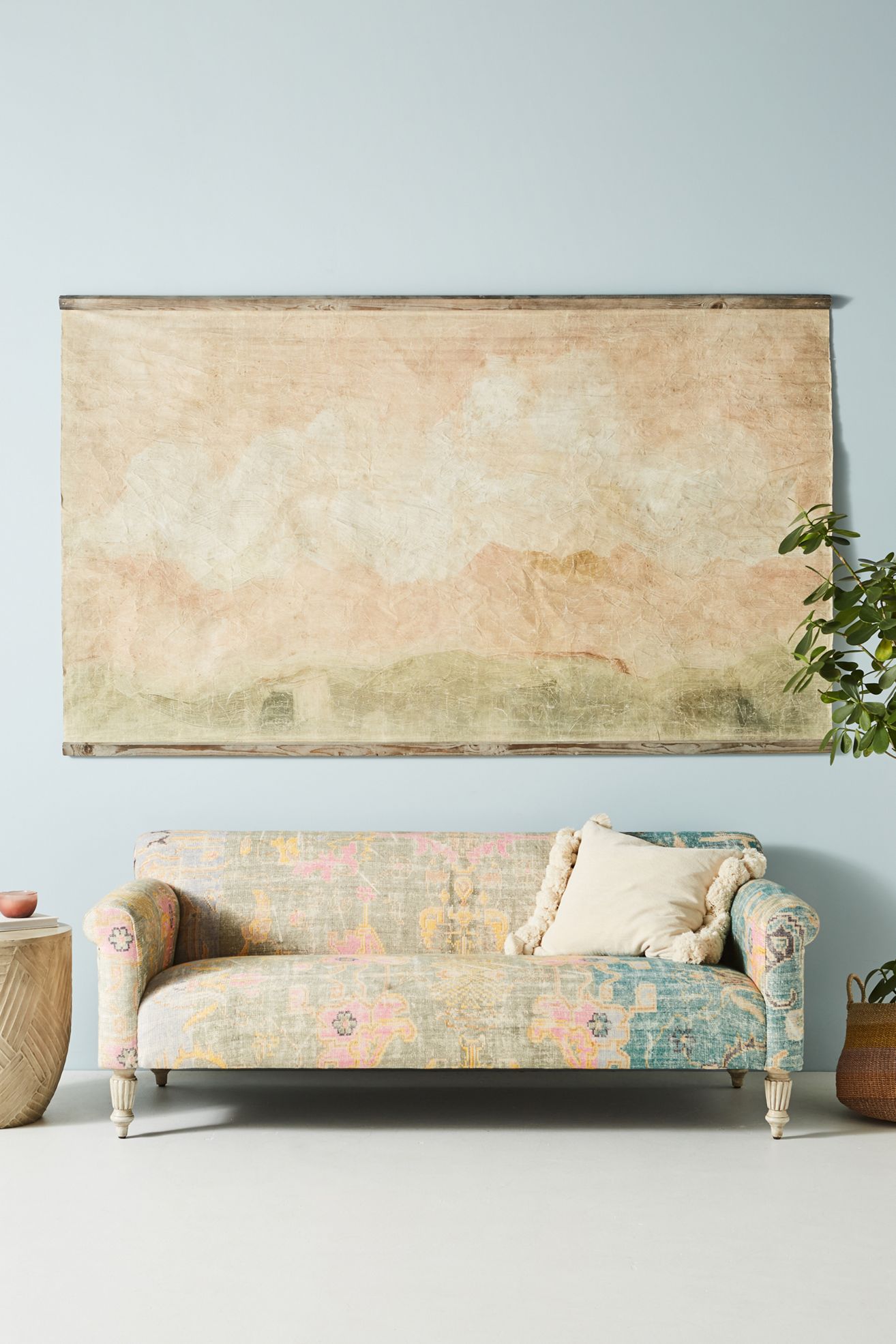 April Sky Tapestry - Pink, S