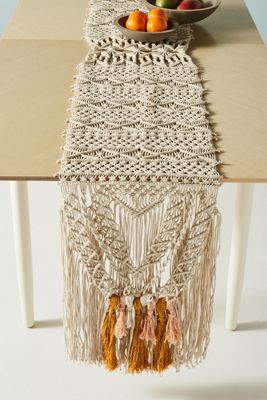 Ana Maria Macramé Table Runner