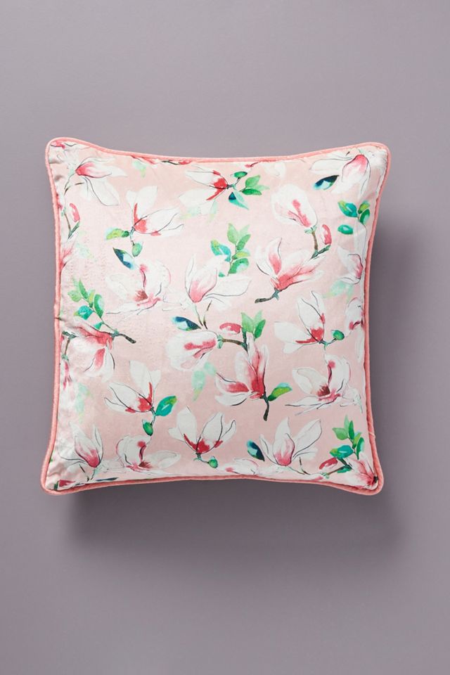 Sarah Hankinson Pansies Pillow #2